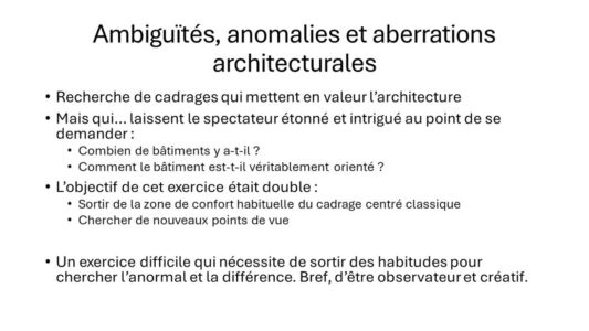 Atelier architecture, N&B par Tiago